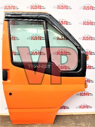 Ford Transit MK7 - Drivers Front Door in Orange O/S - Elec Window