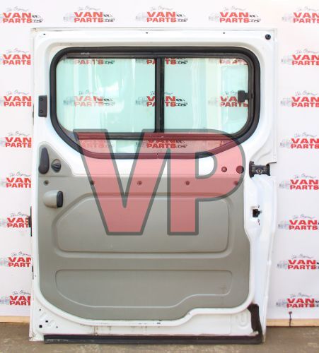 VIVARO TRAFIC PRIMASTAR - Drivers Right Side Sliding Door w/ Window Glass White