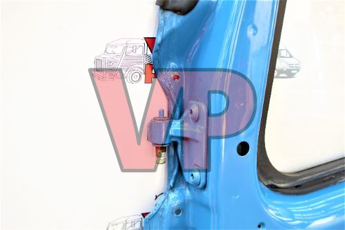 Mercedes Sprinter W906 - Drivers Right Front Door Blue O/S (06-18)