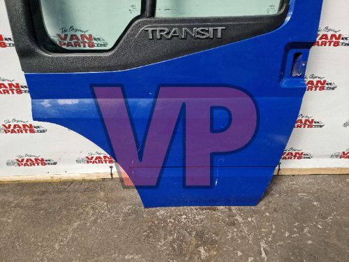 Ford Transit Mk7 - Passenger N/S Left Elec Front Door Blue 06-14