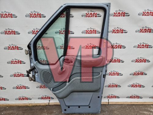 Ford Transit Mk7 - Drivers O/S Right Elec Front Door Moondust Silver Blue