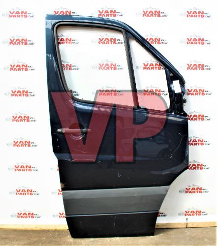 VW Crafter Merc Sprinter - Drivers Right O/S Front Door Black 06-18