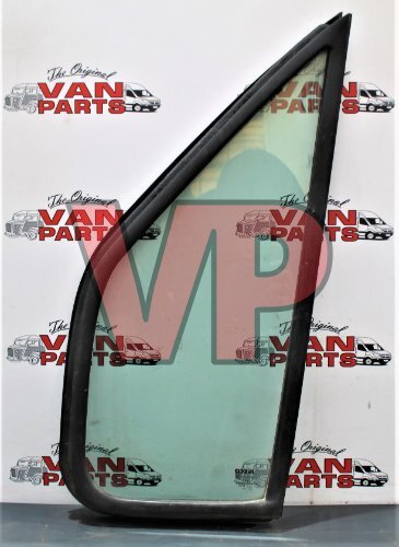 IVECO Daily Drivers Quarter Window Glass Vent with Rubber O/S 00-14