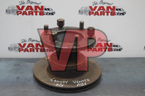 LDV 400 Convoy Drivers Front Twin Wheel Vented Hub - O/S (ABS)