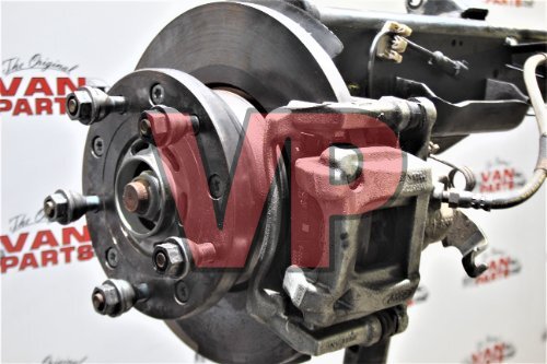 FORD Transit Mk8 FWD Complete Rear Axle - Hubs Calipers LOW MILEAGE!