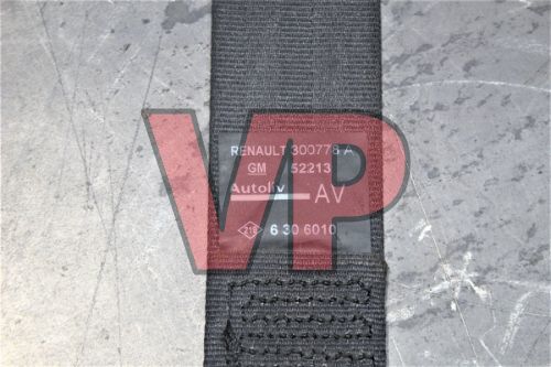 VIVARO TRAFIC PRIMASTAR - Passenger Double Centre Seat Belt 01-14
