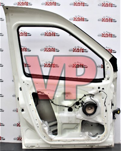 FIAT Doblo - Passenger Front Door in White - N/S Genuine